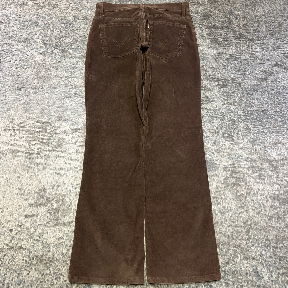 Levi's 550 Relaxed Bootcut Pants Corduroy Size 10M (31x32) Brown Hippie Western